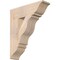 Ekena Millwork Funston Traditional Smooth Bracket, Douglas Fir, 5 1/2"W x 20"D x 24"H BKT06X20X24FST01SDF - alternate 1